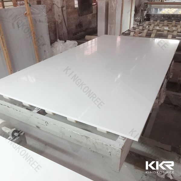 KKR engineered white quatz stone slabs