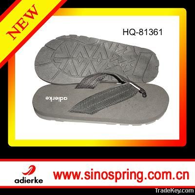 fashion and comfortanle men black slipper/flip flop