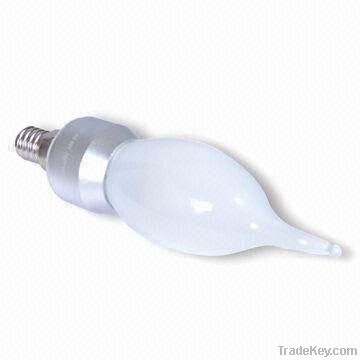 4W LED Bulb with 90 to 265V AC Input Voltages and CE/RoHS Approvals