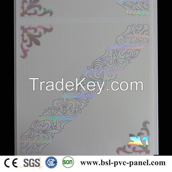 30cm hot stamping pvc ceiling panel