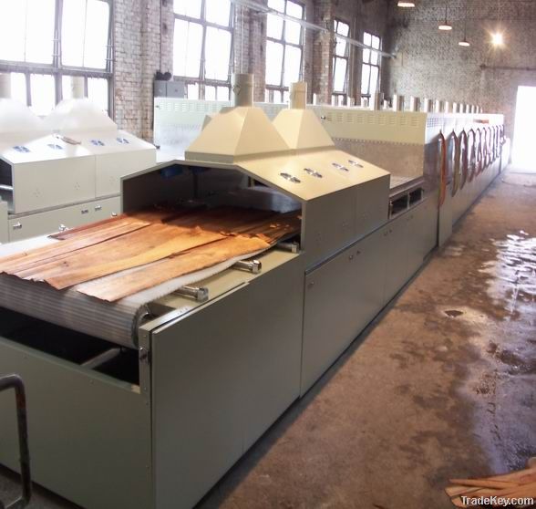 microwave timber drying machine