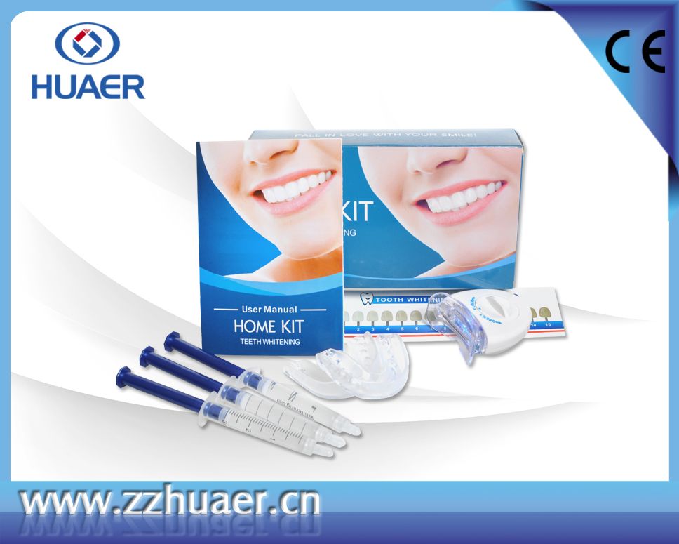 Safety CE approved teeth whitening home kit