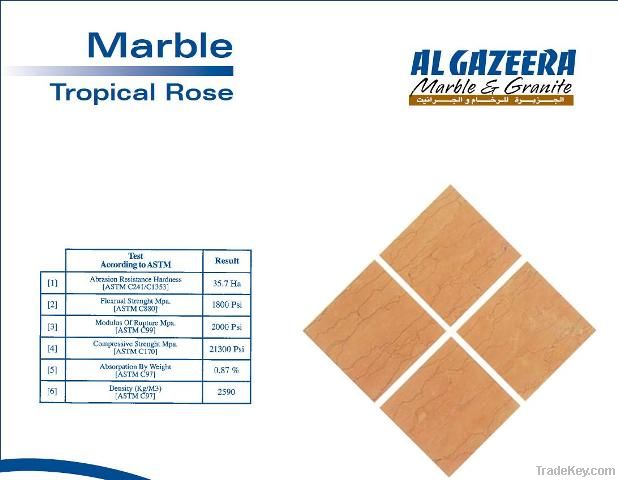 Tropical Rose Marbles