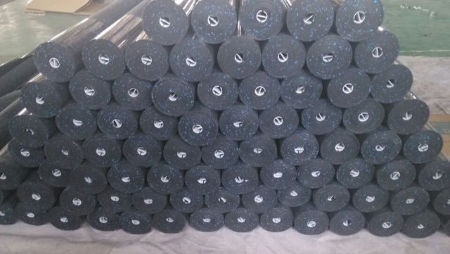 Supply anti-skidding economic rubber flooring mats --3mm