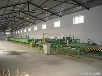 Continuous wide FRP gelcoat sheet auto production line