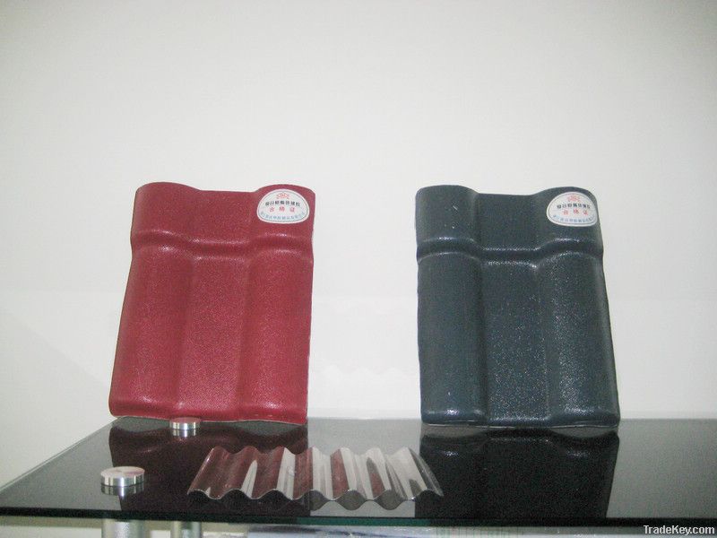 synthetic resin roof tile