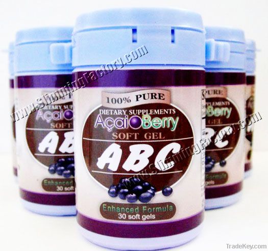 2013 New Weight Loss Capsule Slimming Soft Gel Abc Acai Berry