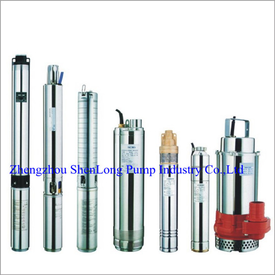 stainless steel deep well submersible pump