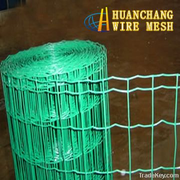 Coated PVC electro welded meshes
