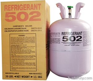Refrigerant gas R502