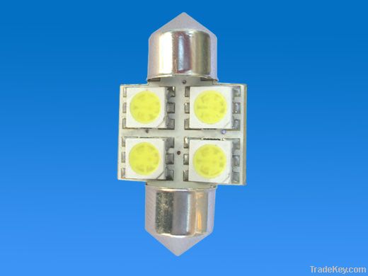 LED auto lamp 4smd