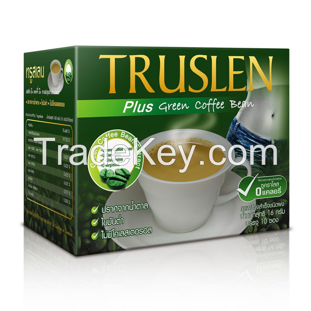 TRUSLEN Slimming Coffee, Green Tea, Cocoa