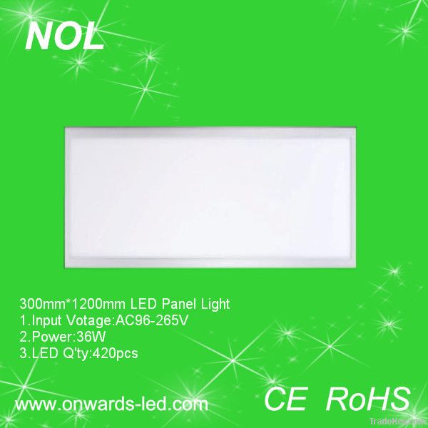 300mm*1200mm LED Panel Light