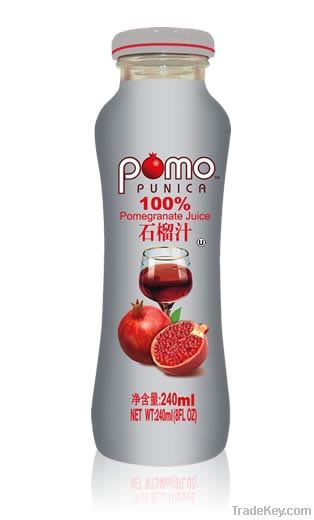 100% pomegranates juice