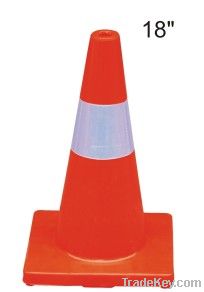 PVC Traffic Reflective Cone 45cm