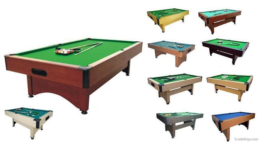 Hotsale MDF pool tables