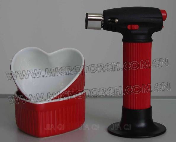 CREME BRULEE TORCH WITH HEART BOWL MT3000