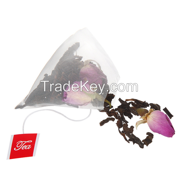 free shipping OEM Chinese Rose Pu'er Tea Black Teabag good to maintain beauty activate blood circulation reduce stress weight 2 buyers