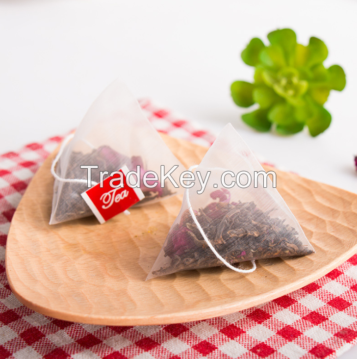 free shipping OEM Chinese Rose Pu'er Tea Black Teabag good to maintain beauty activate blood circulation reduce stress weight 2 buyers