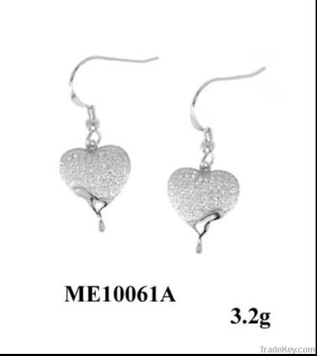 Sterling silver earring