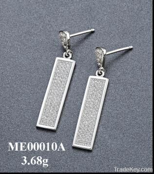 Sterling silver earring