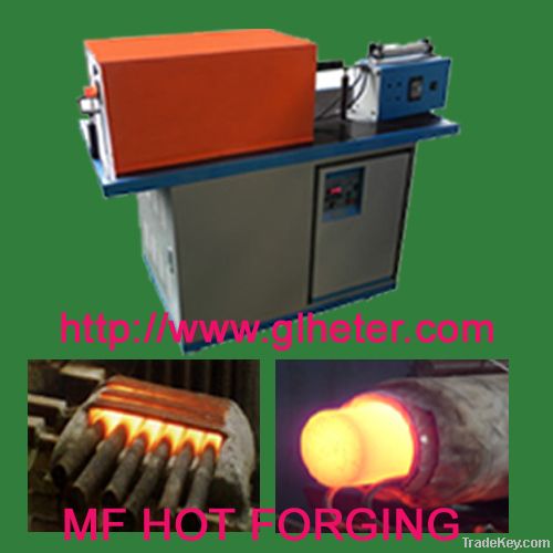 Induction heating machine for shaping and forging 35KW-160kw/1-20khz