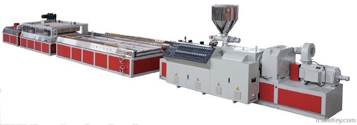 XQ Series PVC, PE, PP and Wood (Foamed) Wide Board Production Line