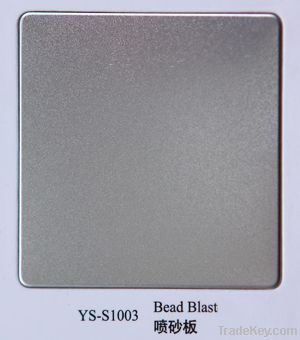 Decorative Stainless steel Bead blasted sheets