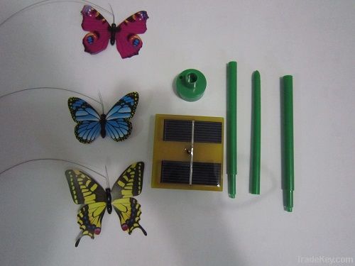 Solar Butterfly w/ Grounded Stick