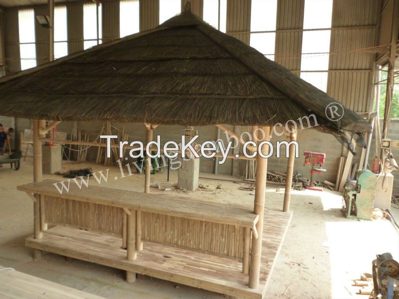 Bamboo Gazebos For Outdoor Living, Feeling Fresh With Nature