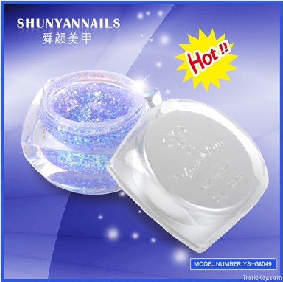 2011 Hot sale attractive glitter uv gel soak off  gel