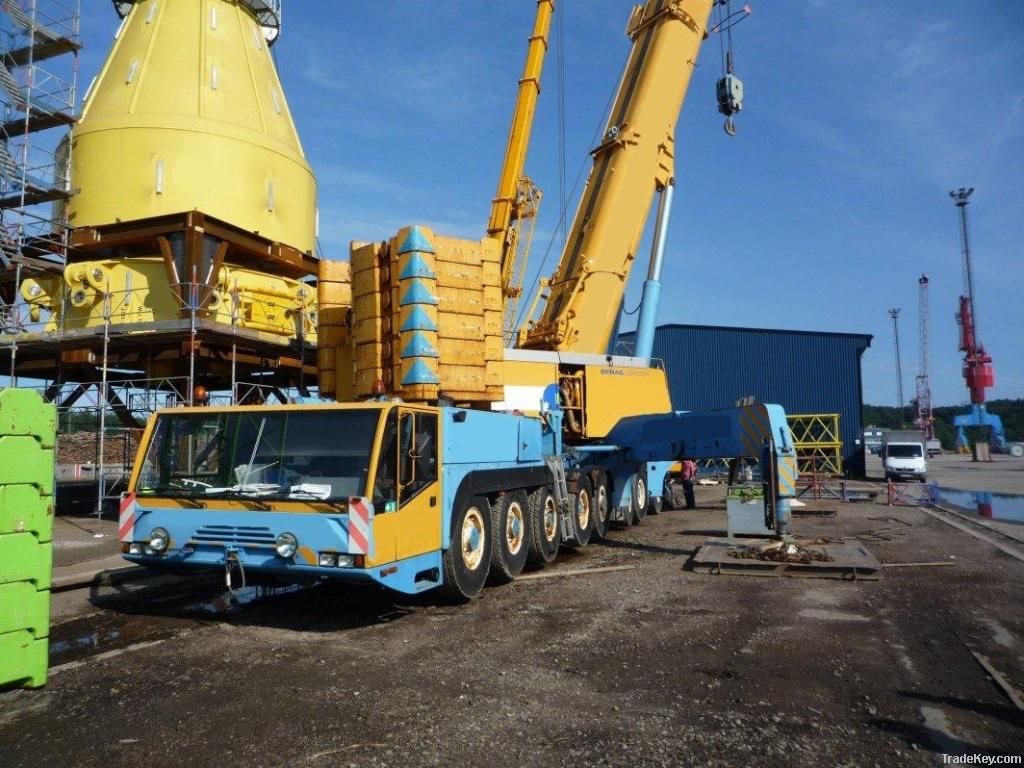 Used Demag AC500-1 500ton Mobile Crane By Omran Group FZCO,