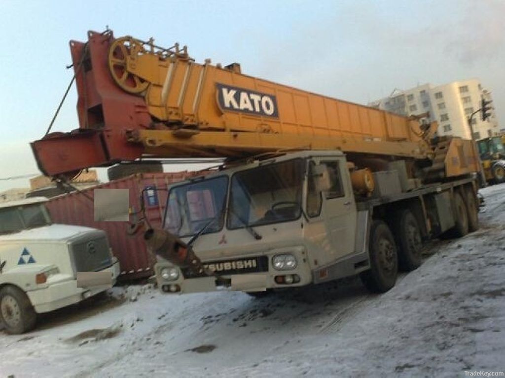 Used Kato NK500E-V 50ton Mobile Truck Crane