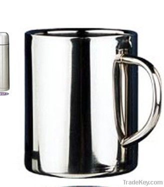 double layer stainless steel mug