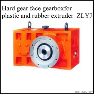 Plastic gearbox for single screw extruder