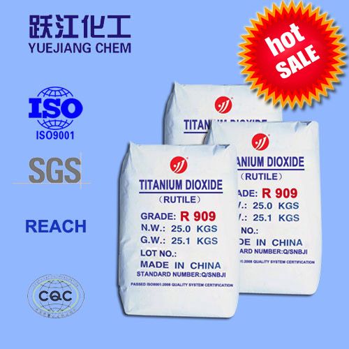 Titanium Dioxide Rutile TiO2 R909 special for Paints &amp;amp; Coating