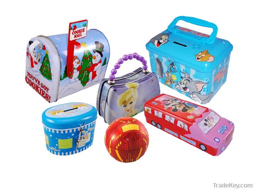 gift tin cans/box for festival