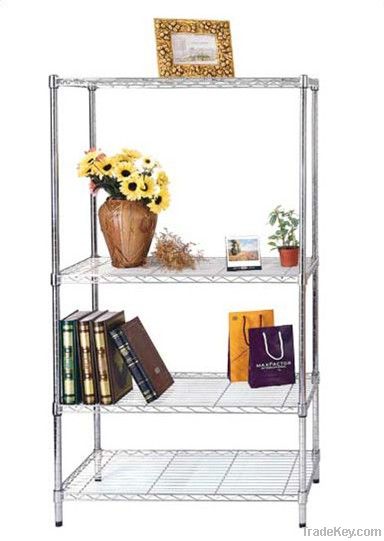 livingroom wire shelving