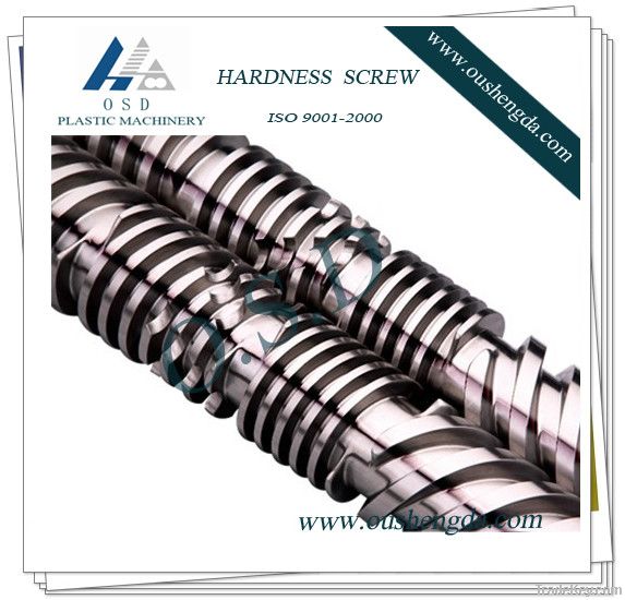 high efficient automatic twin conial screw barrel