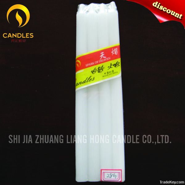 cheap white candle for household