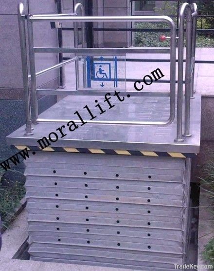 electrical hydraulic wheelchairs lift