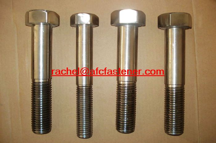 1.4529 hex bolt Alloy926 UNS N08926 partial thread Incoloy926