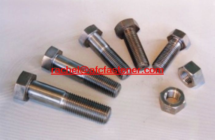 1.4529 hex bolt Alloy926 UNS N08926 partial thread Incoloy926