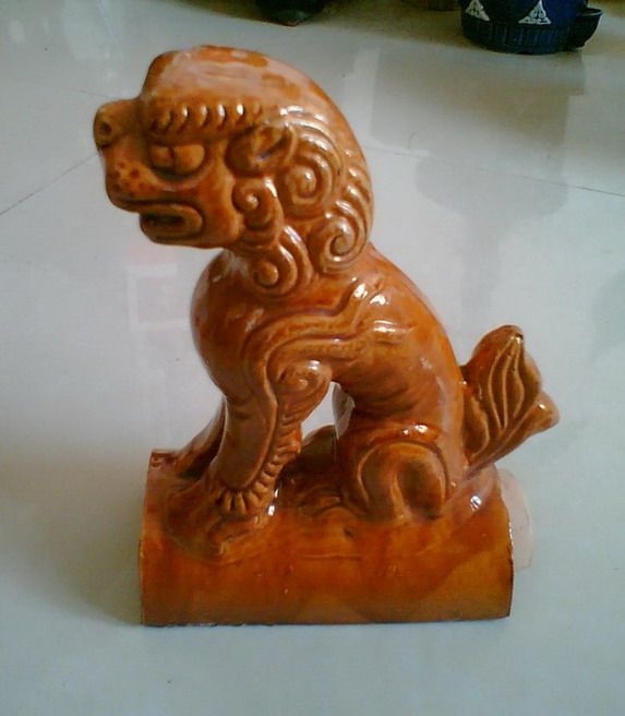 Chinese style beast roof tile