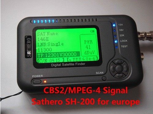 DVB-S Sathero Satellite Meter SH-200