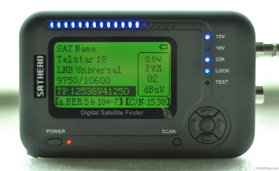 DVB-S2 Satellite Meter