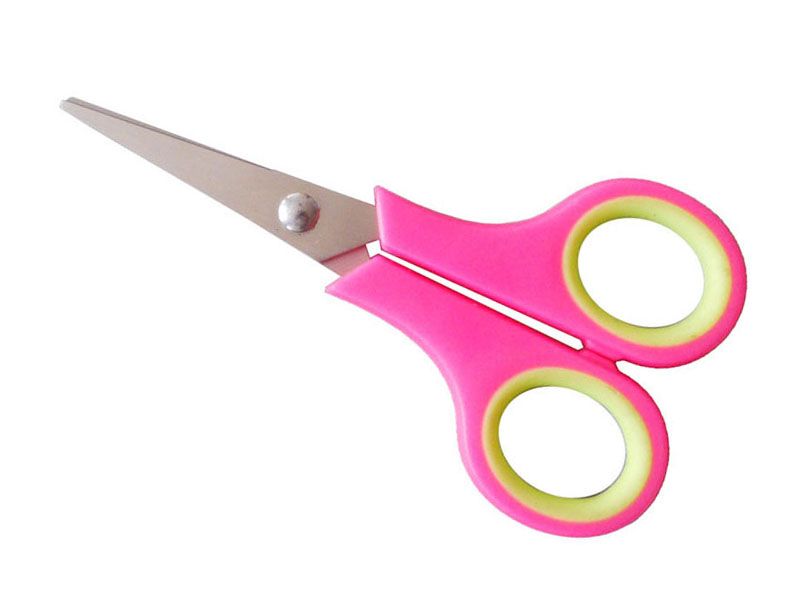 Kitchen Scissor,PP and Rubber Handle Scissor,Printed Scissors,MultiColor Scissor