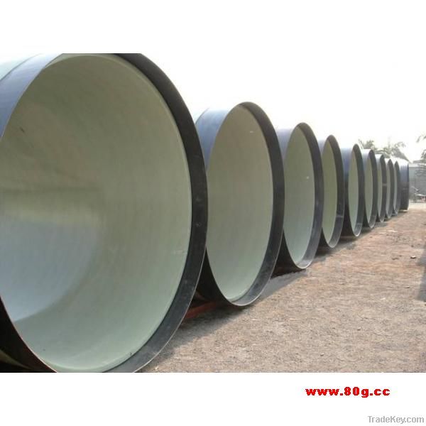 3PE API5L SSAW steel pipe for water