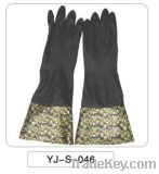 Latex Glove With Cuff