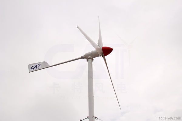 3KW Wind Turbine, Permanent Magnet , High Efficiency, Low voltage charge